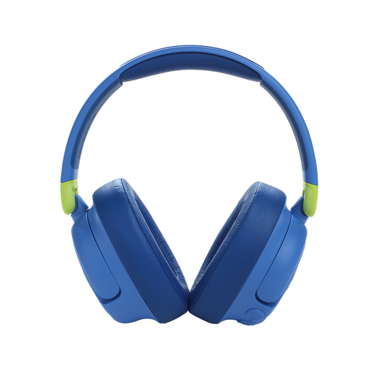 JBL JR 460NC - Blue - Wireless over-ear Noise Cancelling kids headphones - Front